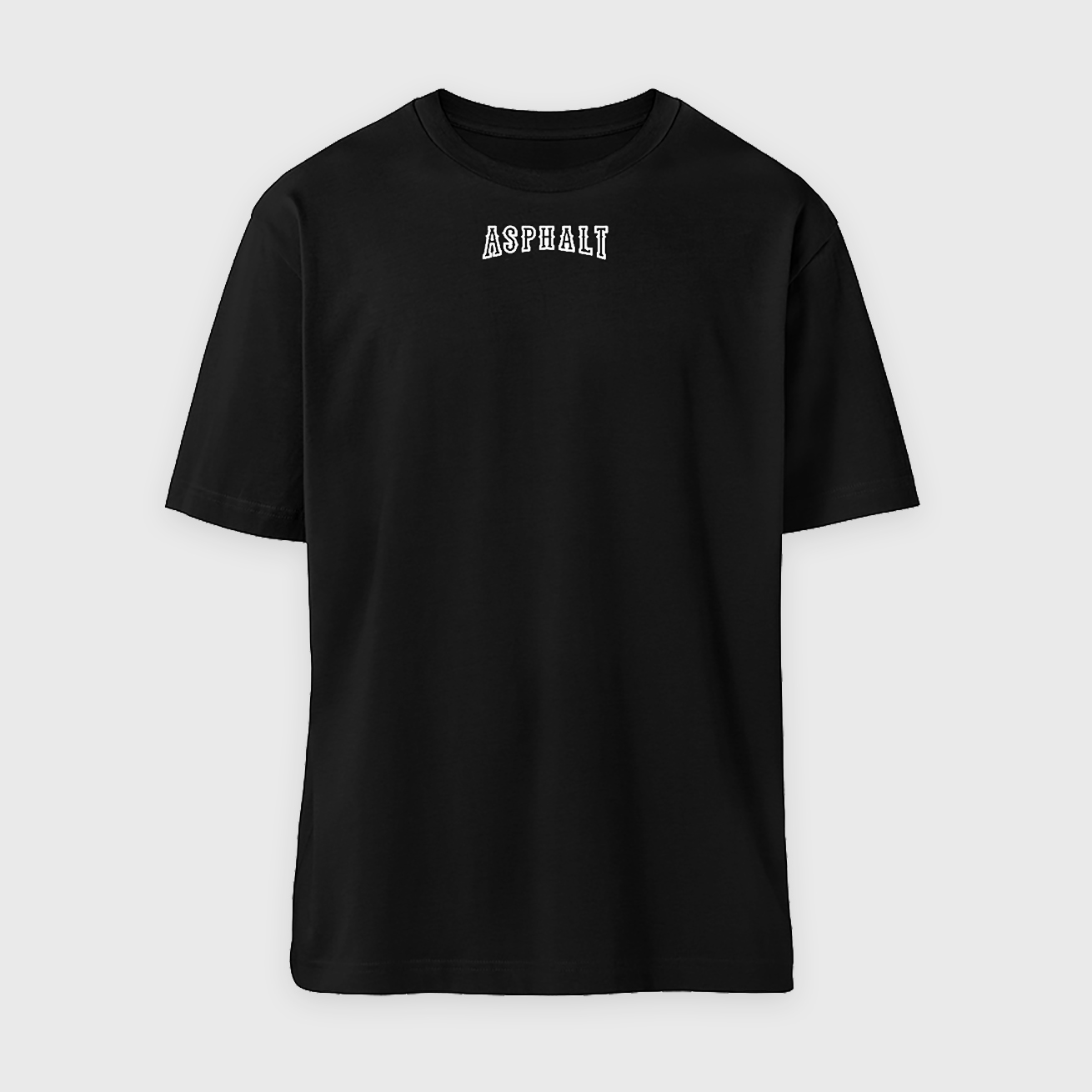 Black Basic Oversize Shirt